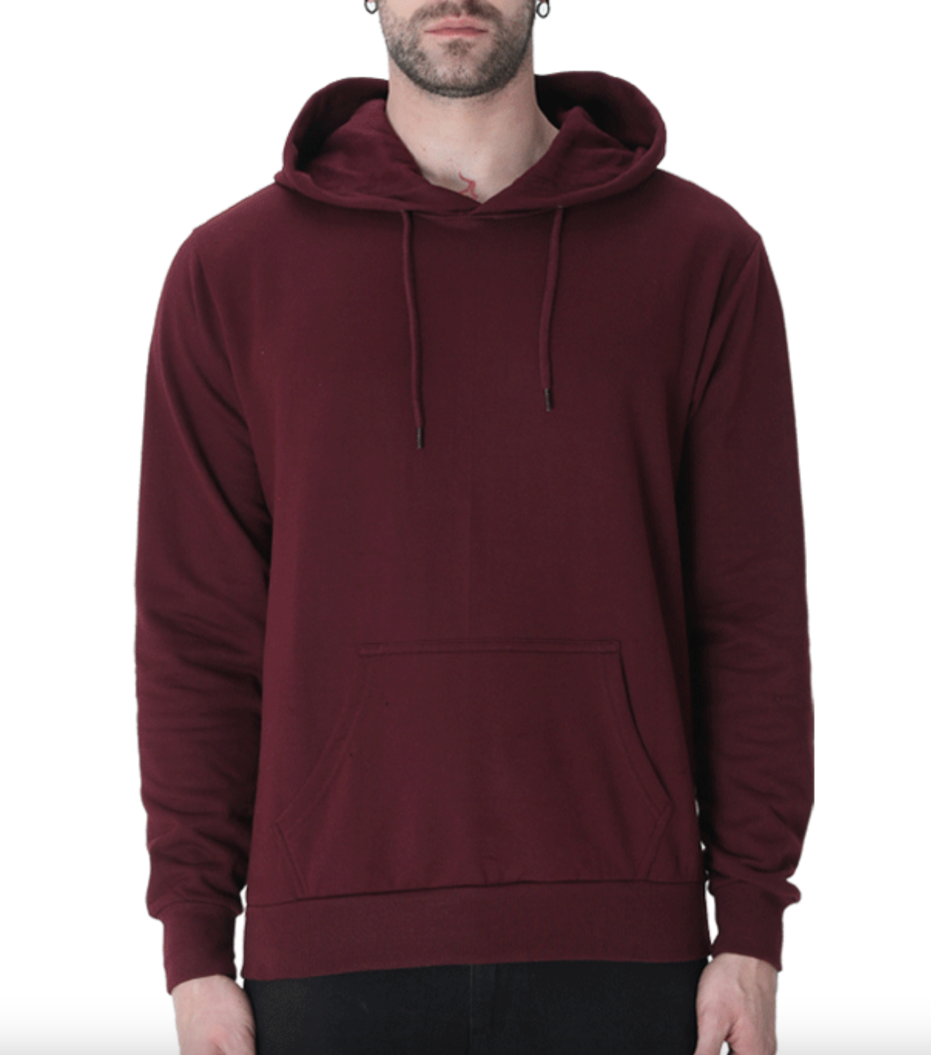 Lightweight Unisex Hooded Sweatshirt