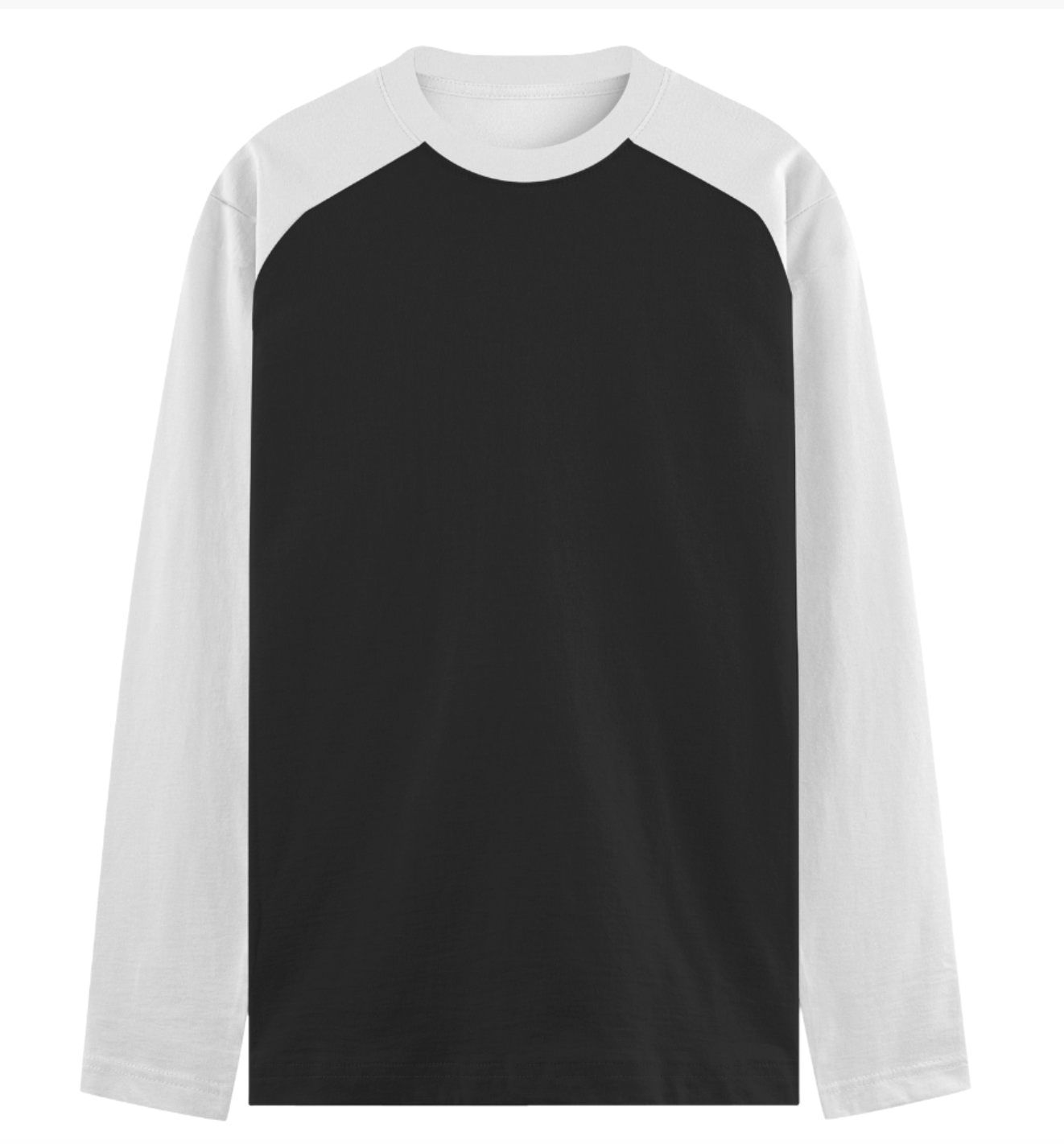 Full Sleeve Men's Raglan T-Shirt | Regular Fit | Round Neck T-Shirt