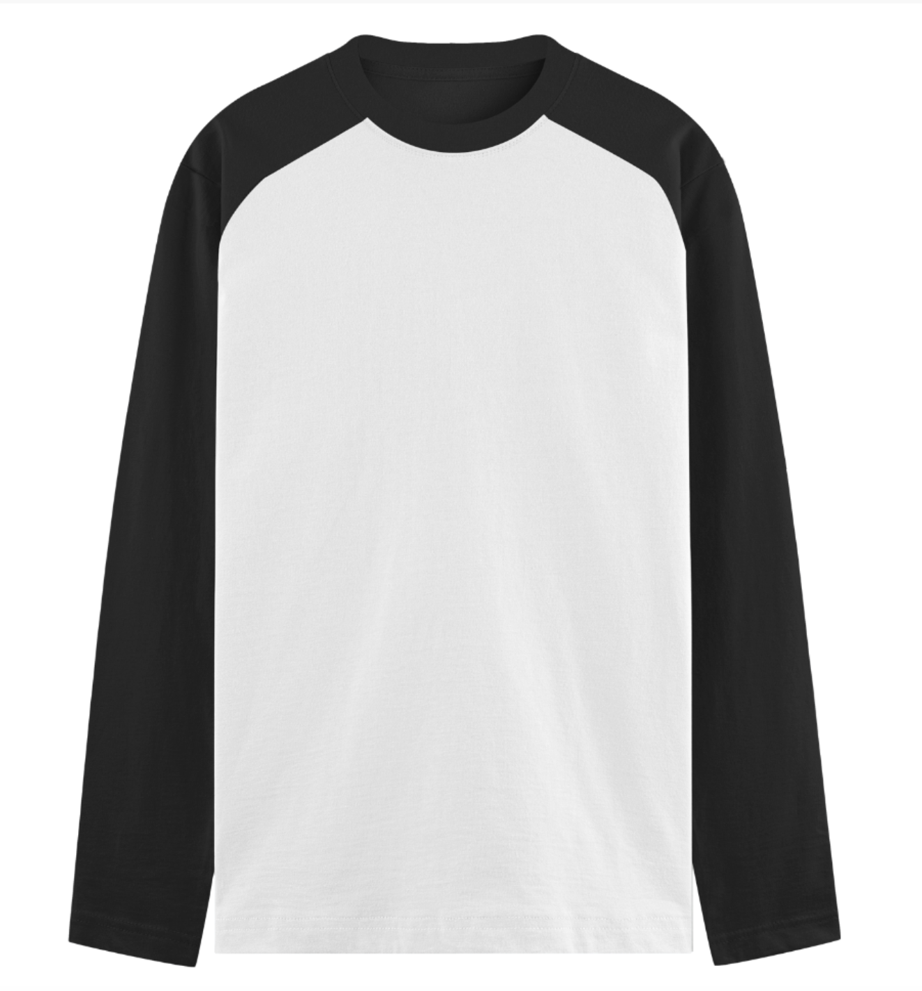 Full Sleeve Men's Raglan T-Shirt | Regular Fit | Round Neck T-Shirt