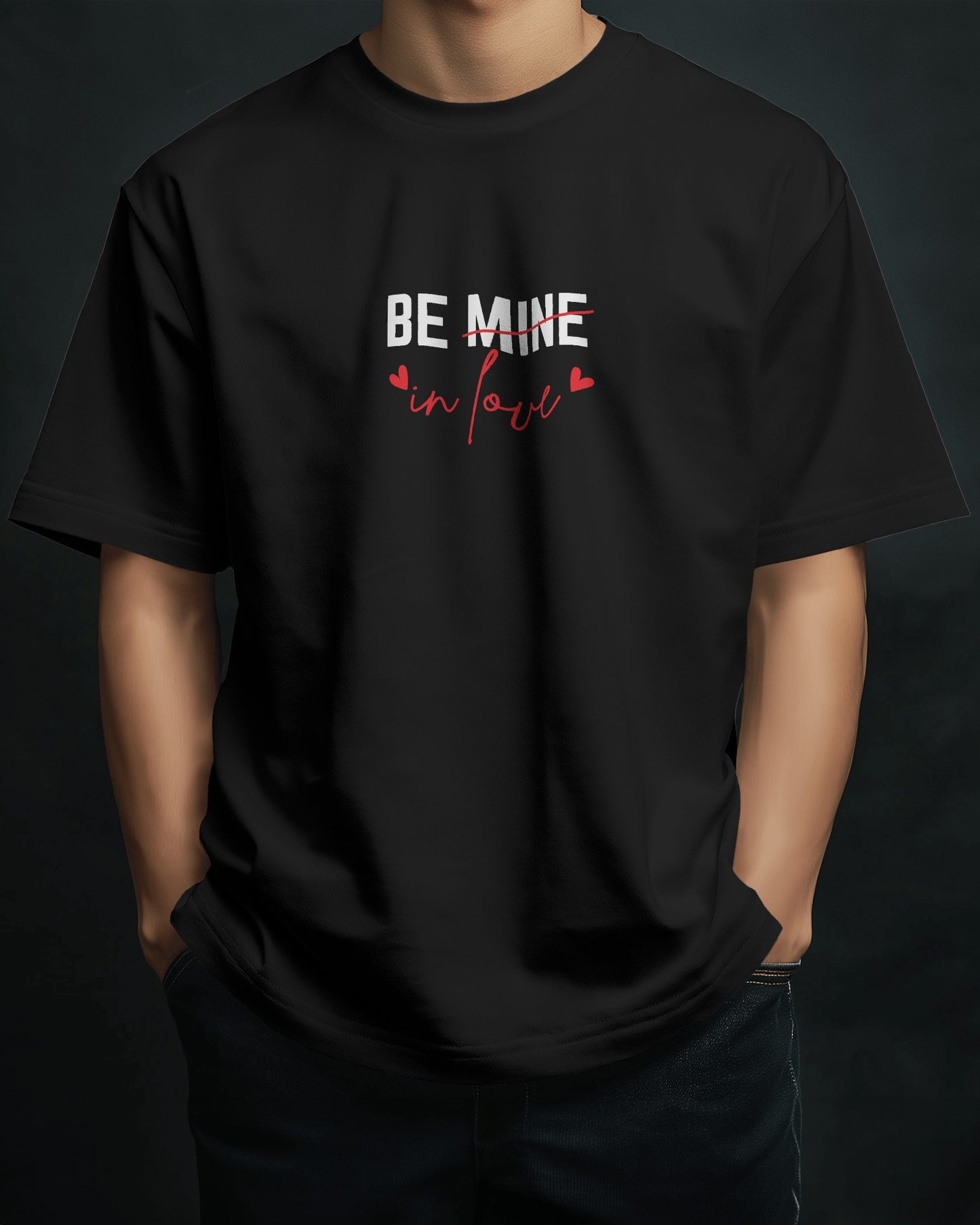 Oversized T-Shirt | Unisex Premium T-Shirt | Be Mine - In Love T-Shirt