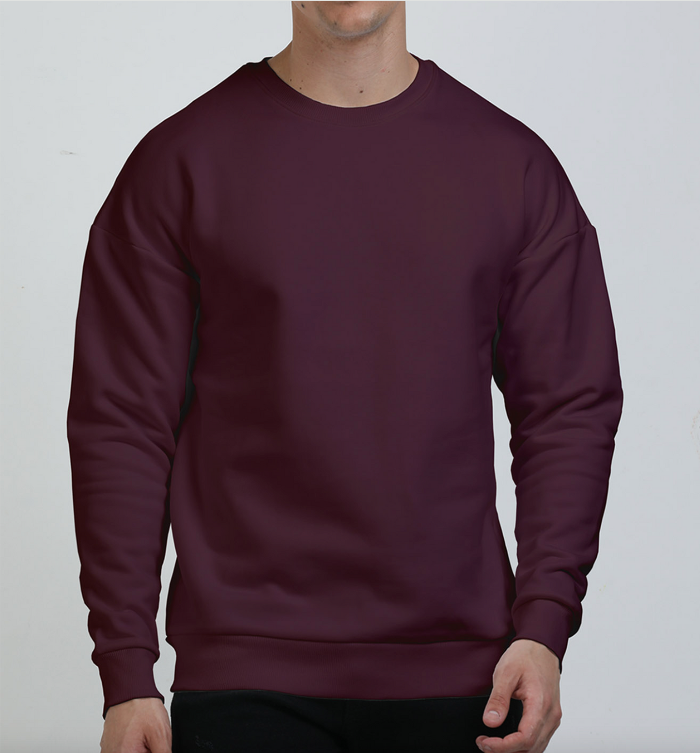 Crew Neck Sweatshirt | Unisex Oversized Sweatshirt