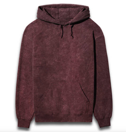 Acid Wash Hoodie | Unisex Regular Fit
