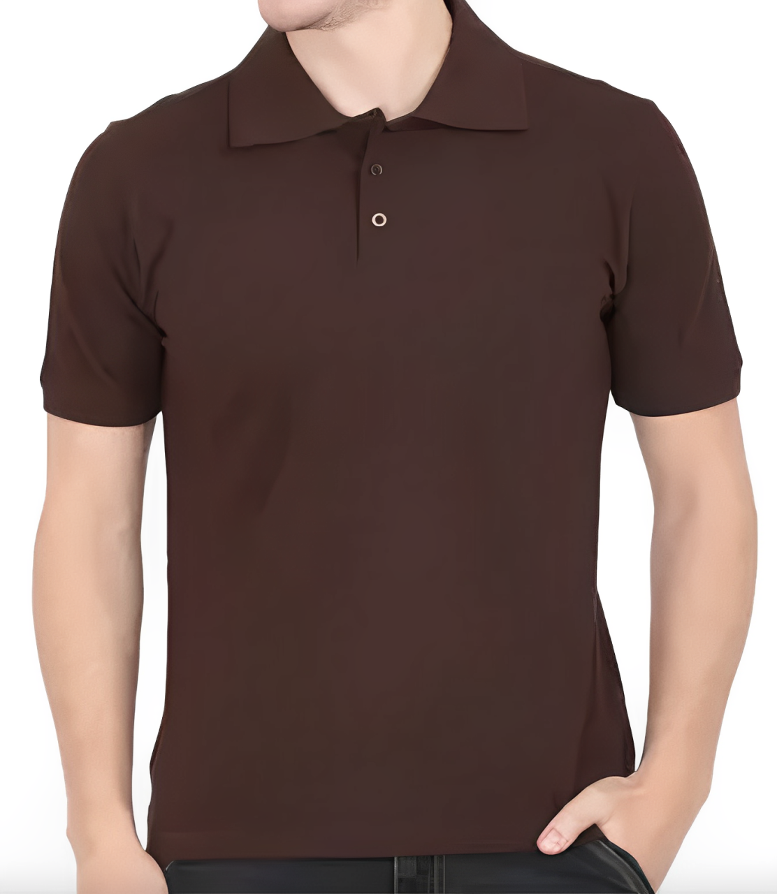 Men's Solid Polo T-Shirts | Regular Fit