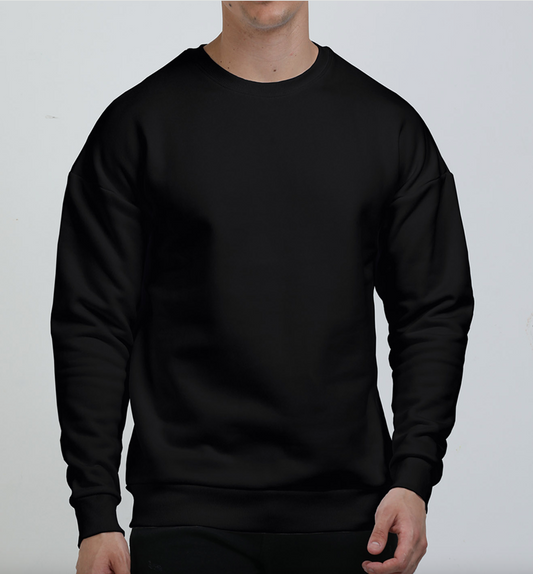 Crew Neck Sweatshirt | Unisex Oversized Sweatshirt